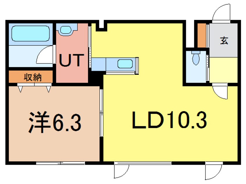 間取図 神楽4・12エコワンハウス