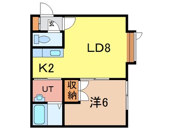 間取図 PEACE ISLAND