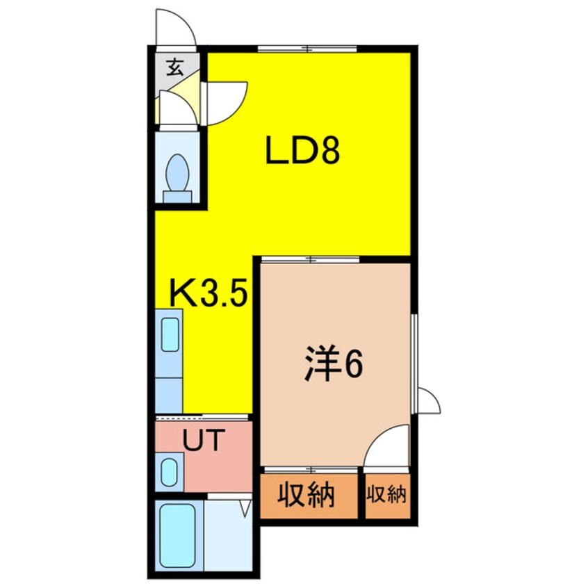 間取図 タピオラ