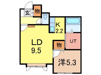 間取図 イースエピカＡ