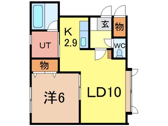 間取図 オーロラⅡ