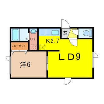 間取図 エコワンN11