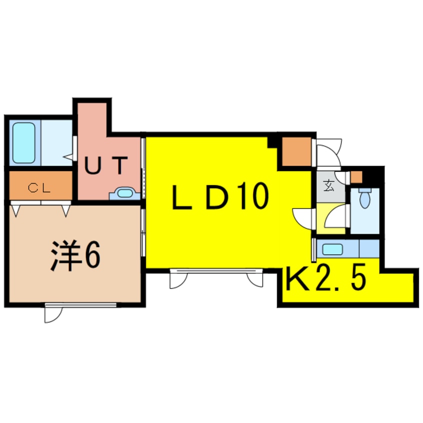 間取図 GLOIRE（グロワール）