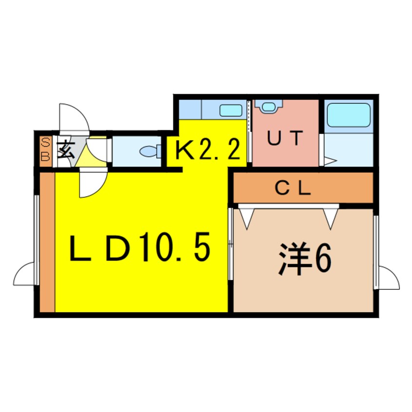 間取図 サンクレスト