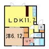 ＡＮＴＨＥＭ２３ 1LDKの間取り