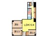 エンドレス17 A棟 3LDKの間取り