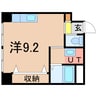エンドレス17 A棟 1Rの間取り