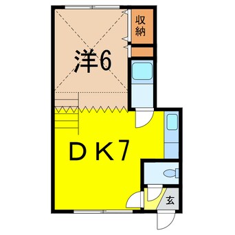 間取図 フローレンスミキB館