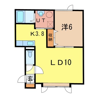 間取図 オン・ザ・ロードⅡ