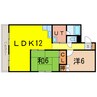 フージャース旭川駅前ビル　レジデンス棟 2LDKの間取り