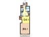 朝日プラザ旭川5条通 1DKの間取り