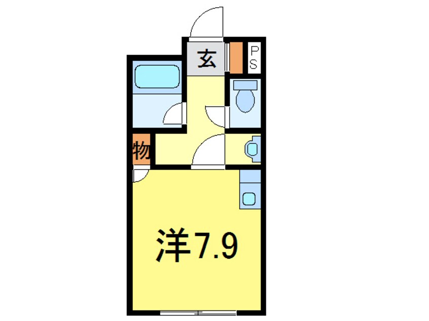 間取図 朝日プラザ旭川5条通