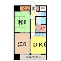 ノルテ1条通の間取図
