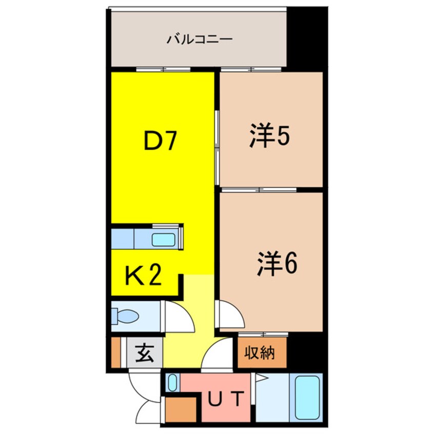 間取図 ノルテ1条通