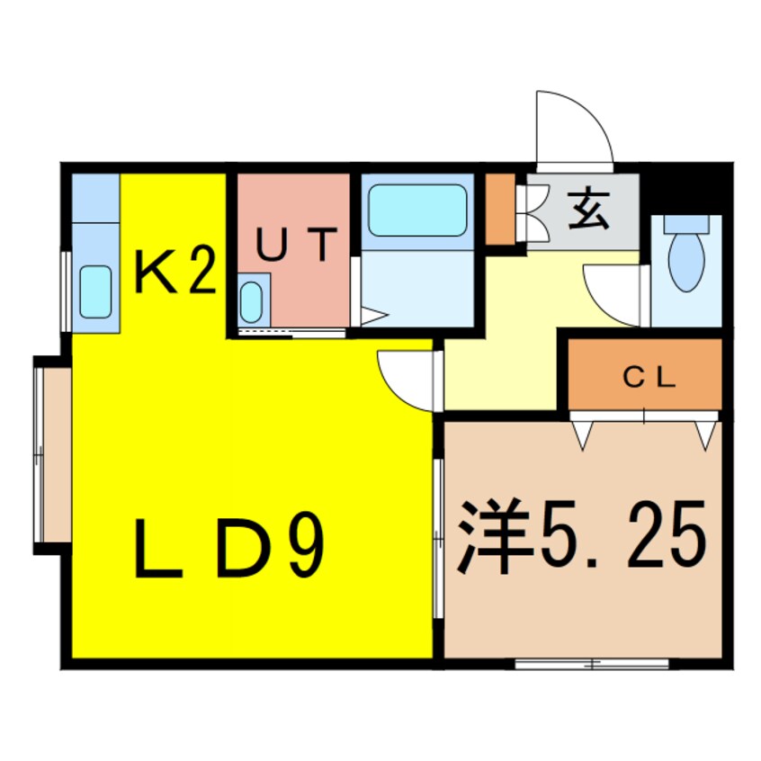 間取図 キャメロン Ⅲ