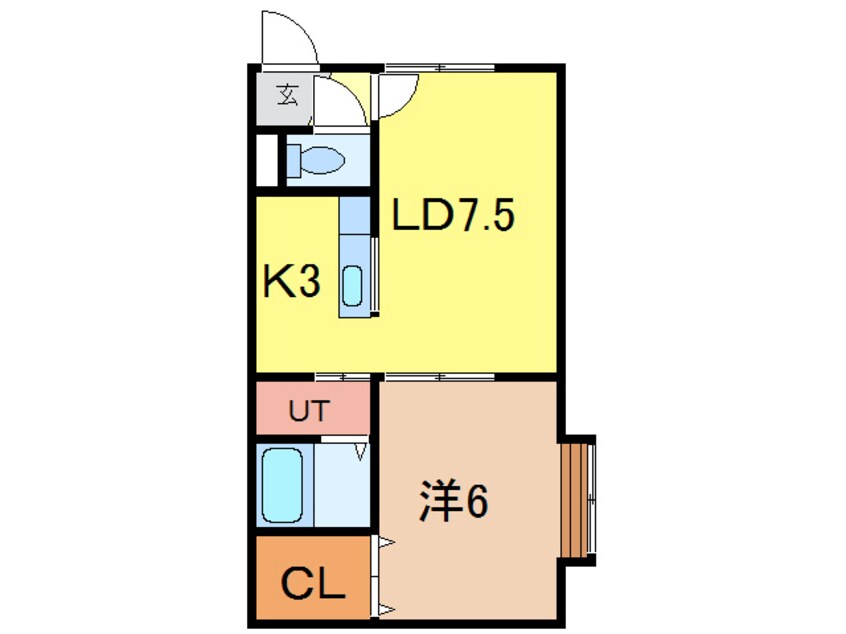 間取図 ラヴニール