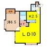 ティンバーヴィレッジＢ 1LDKの間取り