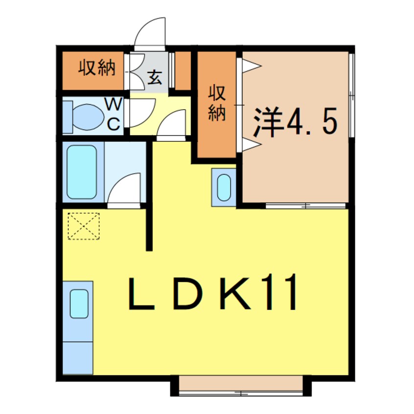 間取図 LArc-en-Ciel