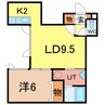 ＬａＬｕｃｅ・uno 1LDKの間取り