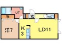 プラスペリティ宮下の間取図