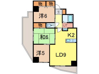 間取図 ノルテ6条通弐番館