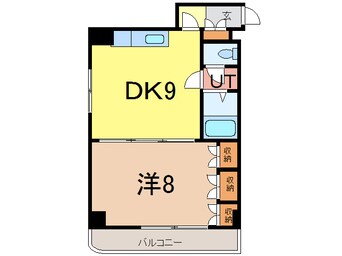 間取図 メゾンペガサス