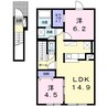 レガーレⅠ 2LDKの間取り