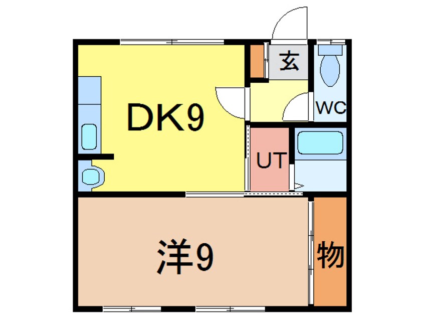 間取図 タウンズ211