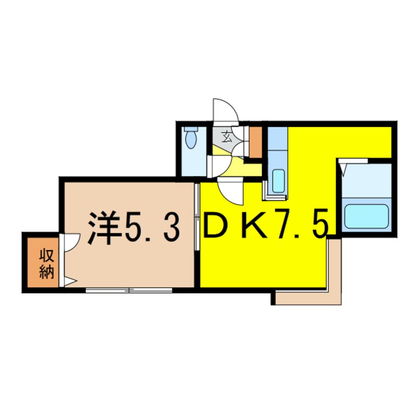間取図 フェリス