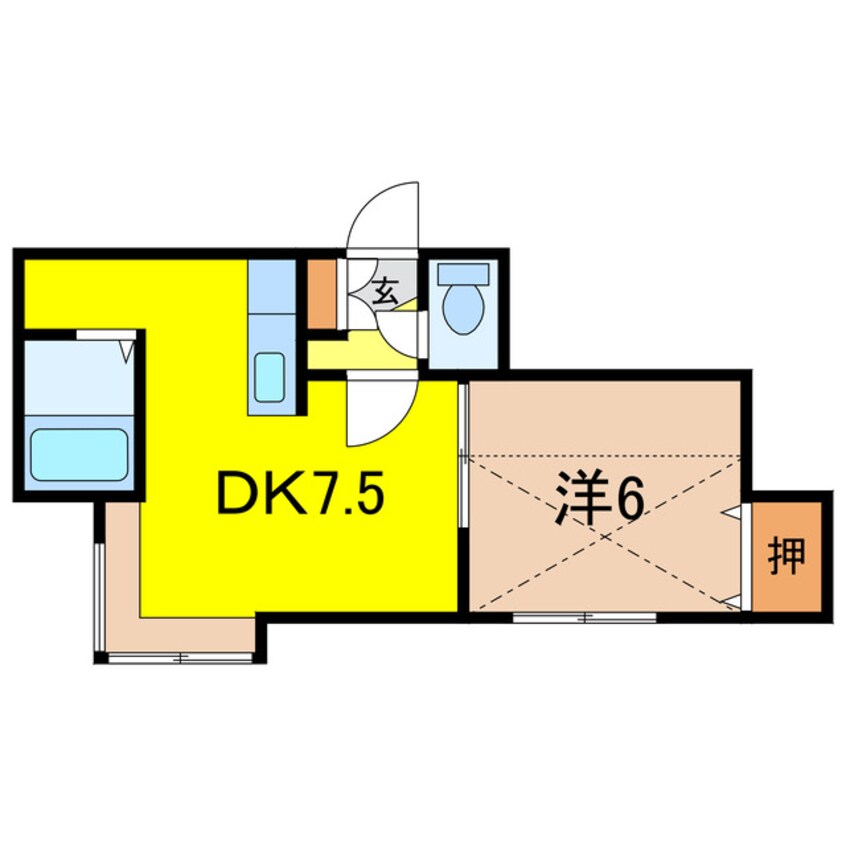 間取図 フェリス