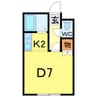 WACORE宮下通 1Kの間取り