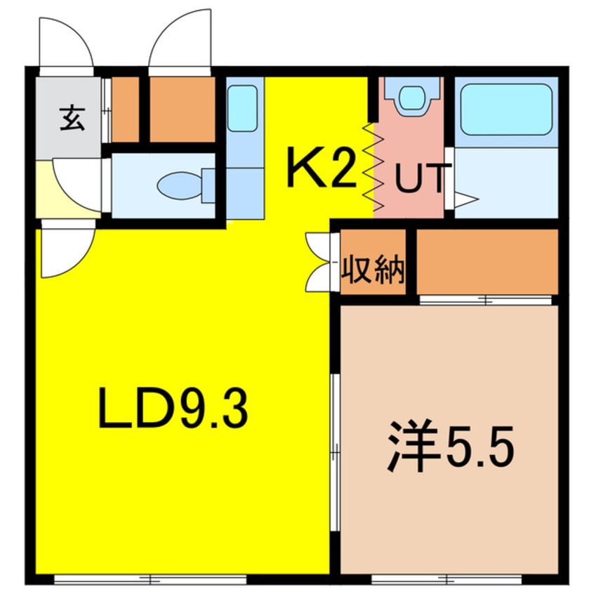 間取図 ルチア116