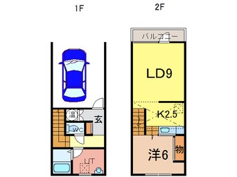 間取図 Ｓ．Ｍ．Ｓ　(8-19)