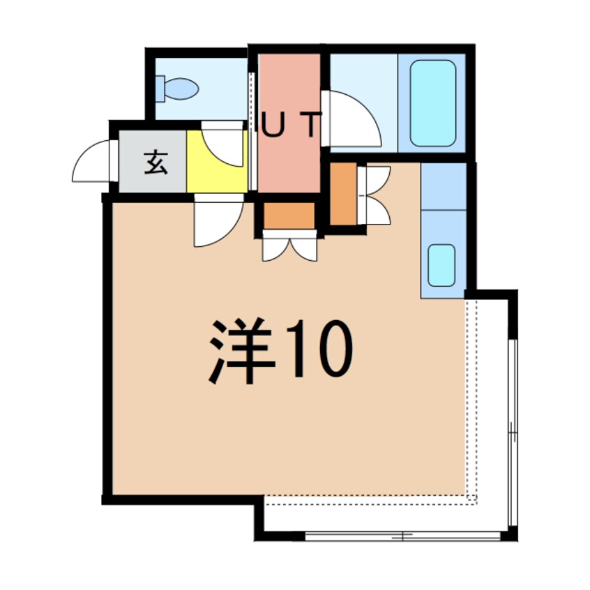 間取図 コットンハウス11