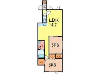 間取図 サニー