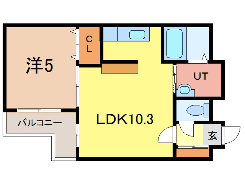 間取図 プチメゾン２・１６