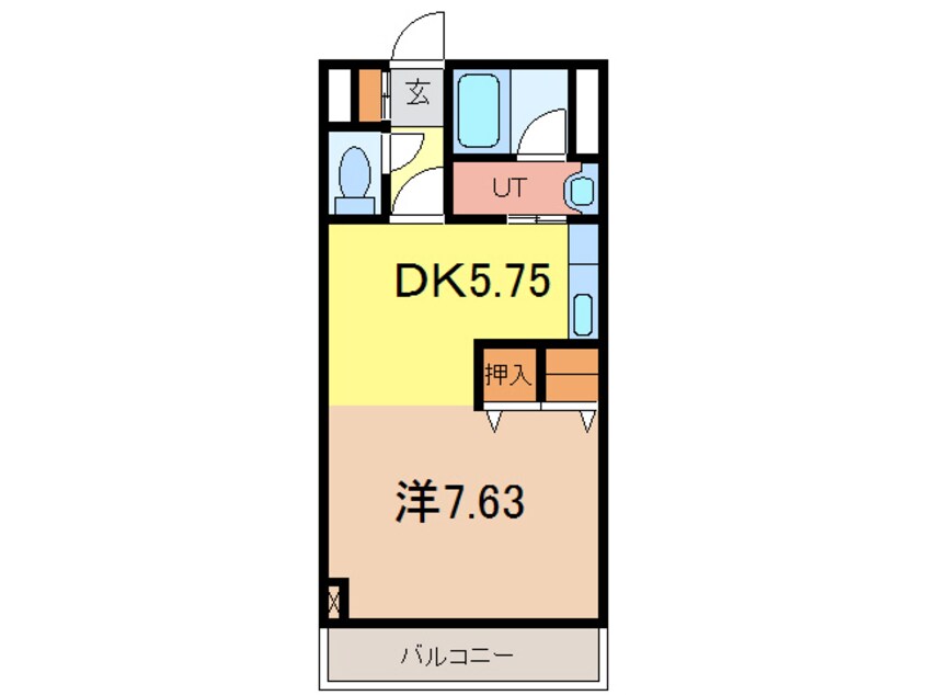 間取図 ８条ビル