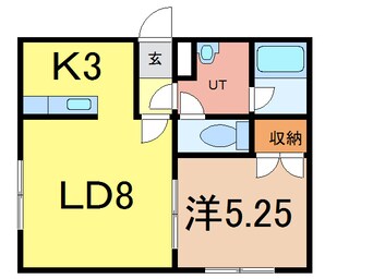 間取図 ABEハイツ