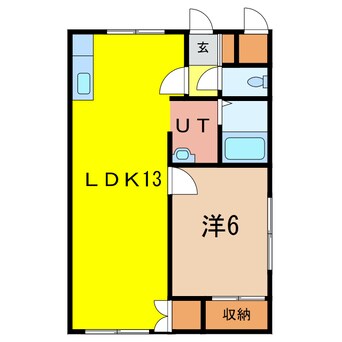 間取図 マンションダイヤ３・２０