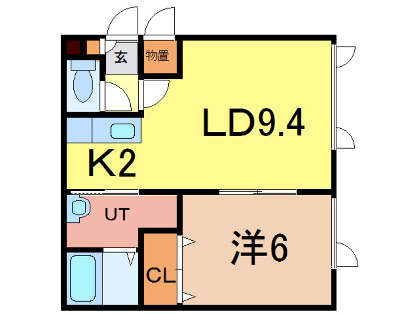 間取図 ＧＬＰ・Ⅰ