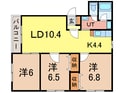 バンビーノ春光の間取図