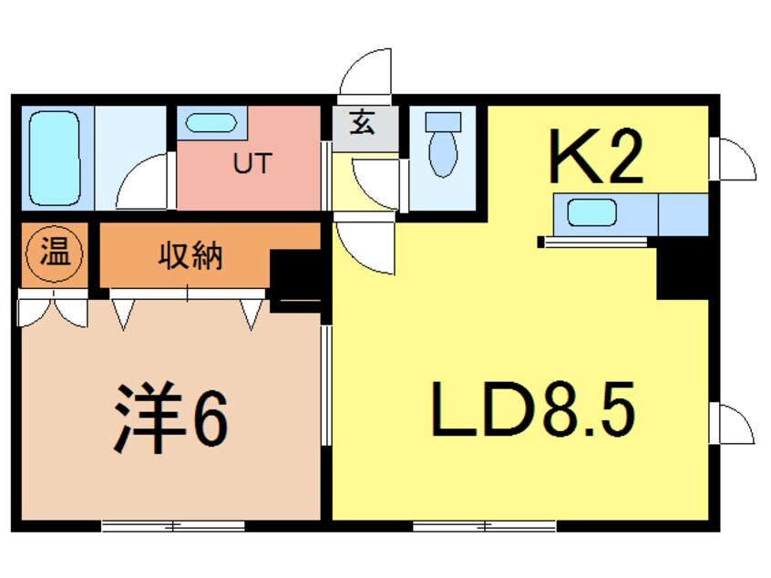 間取図 カーサリベルタ