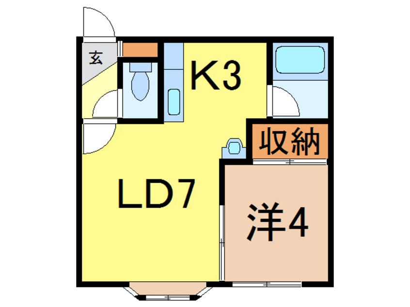 間取図 ティエラ