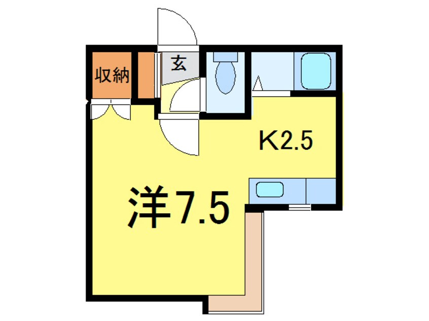 間取図 フローラ