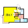 フォーエバー 1Kの間取り