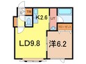 ロワールＤの間取図