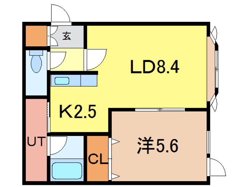 間取図 ロワールＤ