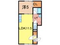 ラフレーズ8条通の間取図