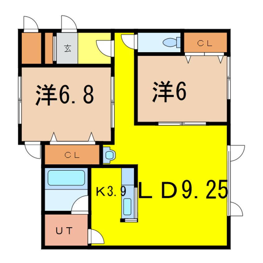 間取図 ピアコート