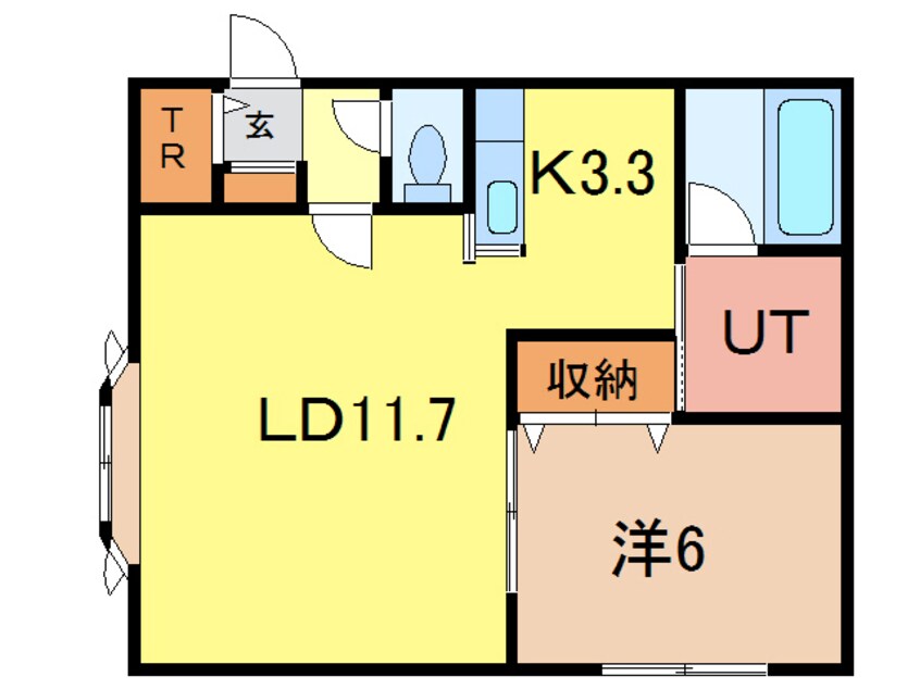 間取図 Ｂｅｌｌｅ（ベル）